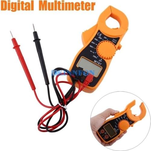 DHL 20PCS Digital Clamp Multimeter AC DC Voltmeter Ammeter Ohmmeter Volt Tester LCD Meter