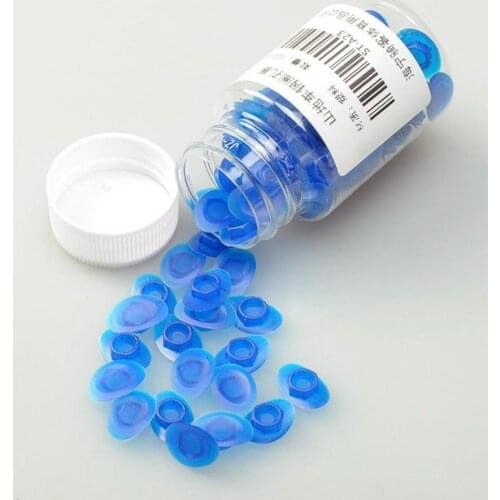 Multiple Colors 100Pcs/Set Oval Compact Good Sealing Bike Hole Plug ABS Bike Tire Plug Bottled for Cycling