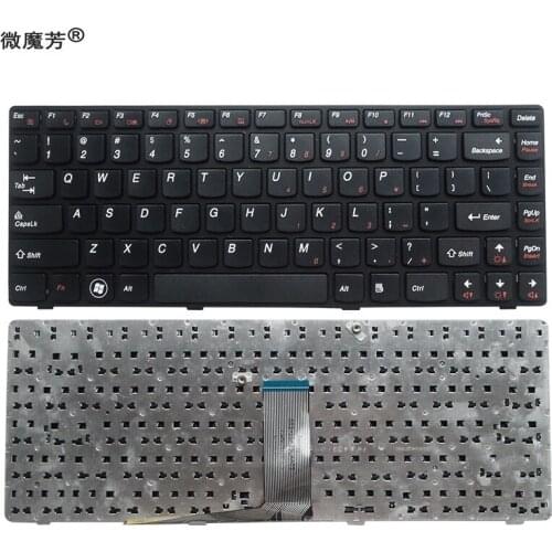 US New English Replace laptop keyboard For Lenovo Z470 AM Z470AT Z470AX Z470K Z470G Z475 Z370