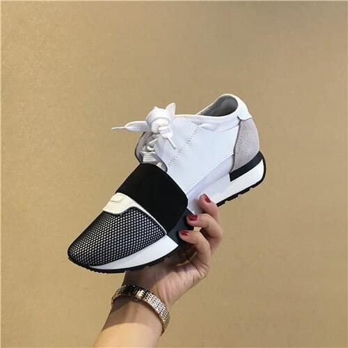 New Low Top Design Lace up Soft Woman Shoes Vibsterimma High Quality Trainer Multi Color Sneaker Man