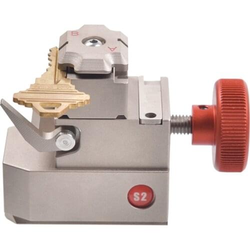 S2 Single Standard Key Jaw For Alpha Key Cutting Machine Car Key Cutting And Coding Machines Clamps