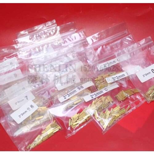 SHENLIN alphabet letter font English letter/alphabet/font for HP241B DY-8 date coding machine ribbon coding machine date printer