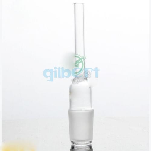 Multi Male Joint Lab Glass Vacuum Bushing Adapter For Connecting Straight