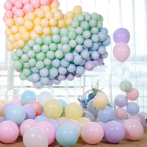 10pcs/5Inch colorful macaron latex balloon candy color balloon wedding birthday holiday party decoration balloon