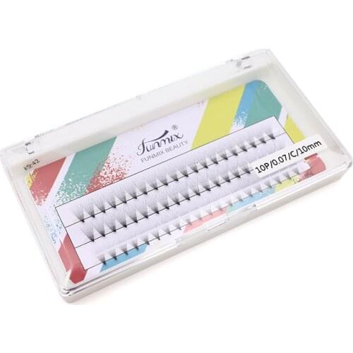 10D volume eyelash make up eyelash extensions hand-made faux mink premium eyelash premade fan eyelash application