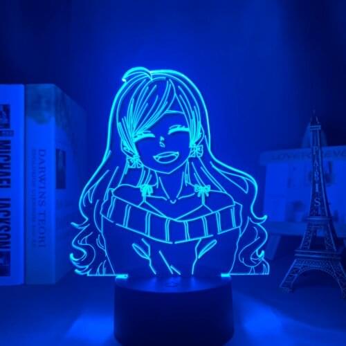 3d Led Lamp Anime Otome Obey Me Mc for Bedroom Decorative Nightlight Birthday Gift Room Table Lamp Acrylic Led Night Light
