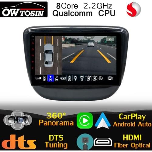 9" IPS Qualcomm CPU Android For Chevrolet Cavalier 2016-2019 Car GPS Radio DTS HIFI 360 Panoramic Head Unit Stereo CarPlay Auto