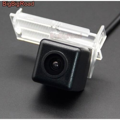 BigBigRoad Car Rear View Camera For Renault Koleos 2017 2018 Night Vision Waterproof CCD Parking Backup Camera