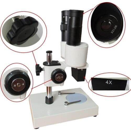 20X 40X PCB Welding Binocular Stereoscopic Microscope Cellphone Mobile Phone circuit board Repair anatomy Stereo Microscope