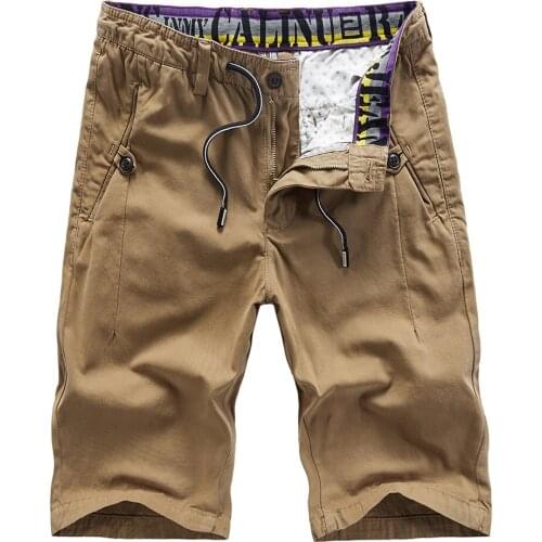 Luulla 2020 Summer New Shorts Men Sportswear Comfortable Vintage Fashion Casual Elastic Sweat Trousers Shorts Free Shipping