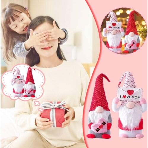 Mothers Day Cute Faceless Doll Decorations Bedroom Living Room Desktop Decoration Standing Post For Mom Best Love Gift