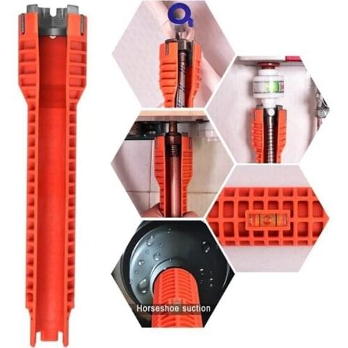 New Faucet and Sink Installer, Extra-long design Tool Wrench Tools Orange