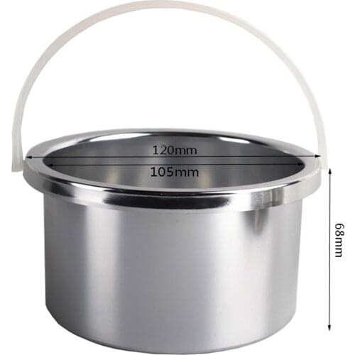 Wax Warmer Inner Pot, Movable Depilatory Wax Machine Inner Pot Hot Wax Warmer Replacement Pot for Hair Remover Machine