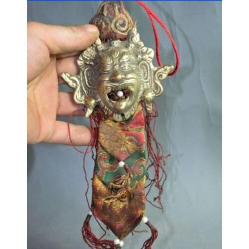 Bronze exorcism Tibetan Buddhism god Buddha amulet amulet pendant