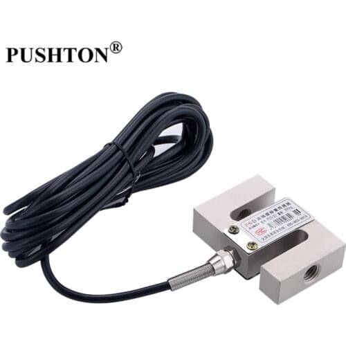 Portable S Type High Precision Load Cell Scale Sensor 50/100/ 300/2000KG For Hopper Weight Tension Pressure Weighing