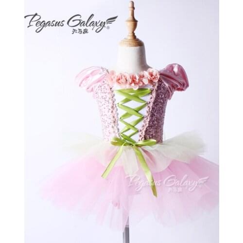 Women Professional Ballet Tutu Costume Child Pink Ballerina Performance Dress Kids Classical Ballet Tutu Dress B-6305