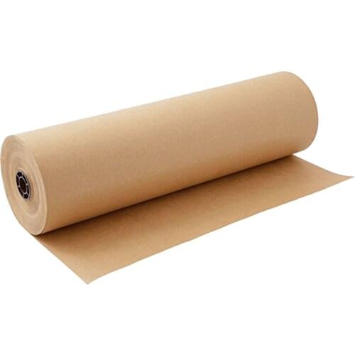 1 Roll 32 Yards Brown Kraft Paper for Wrapping, Packing, Paper Art Crafts And Flower Packaging. (Length 30m, Width 30cm)
