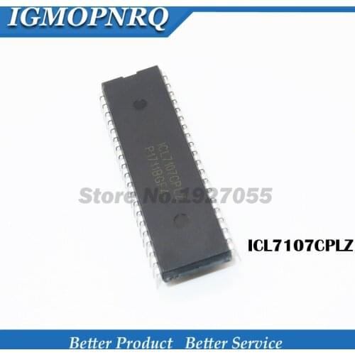 5pcs/lot ICL7107 ICL7107CPL DIP ICL7107CPLZ DIP-40 authentic