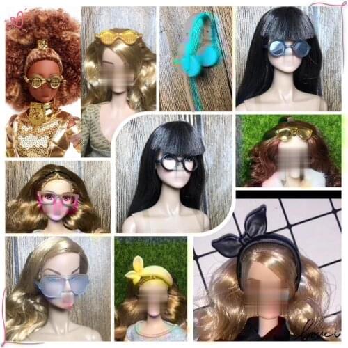 Dolls Accessories For Licca Doll For Barbie Doll For 1/6 Doll House Kids Toy Party Backpack bag Bracelet necklace parts no doll