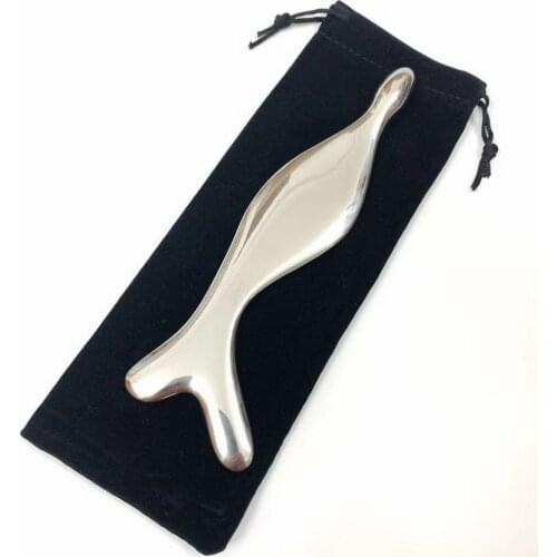 Facial beauty massage care massager tools stainless steel scraper fitness massager