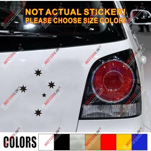 Australian Southern Cross Crux Stars Australia Decal Sticker Car Vinyl pick size