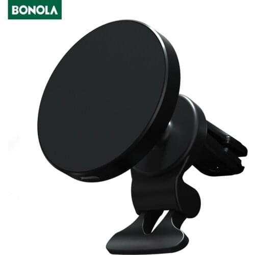 Bonola Magsafe Magnetic Wireless Car Charger Mount For iPhone 12 Pro/12 Mini 15W Fast Charger in Car Air Vent Holder for phone