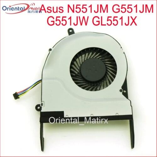 Free Shipping New MF75090V1-C330-S9A Cooling Fan For Asus N551JM G551JM G551JW GL551JX Laptop CPU Cooling Fan