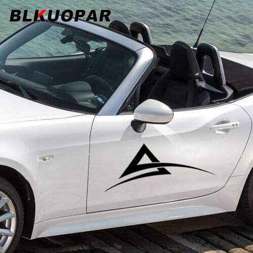 BLKUOPAR for Tribal Flame Car Stickers Scratch-Proof Creative Decals Sunscreen Fashionable Decals Trunk Decor Vinyl Car Wrap