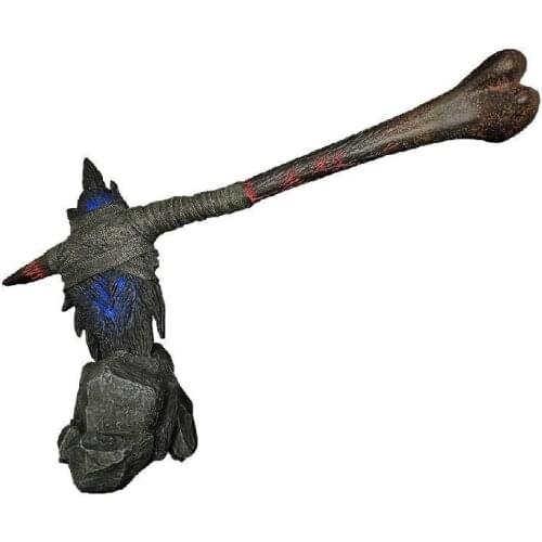 60cm With Led Light Original Resin King Kong Axe Movie Characters Childrens Toy Birthday Gifts Toy Pvc Action Figure Collectibl