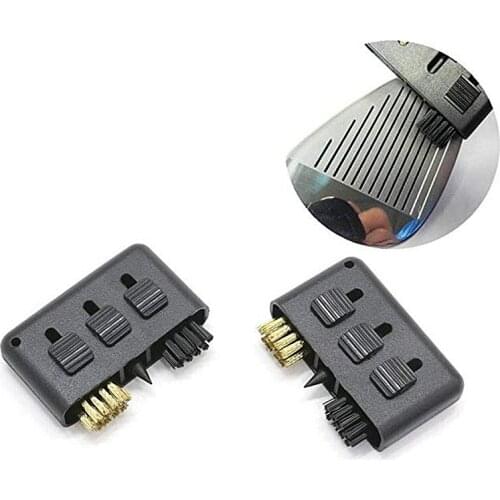 Hot Sale 3 in 1 New Fashion Golf Brush Groove Cleaner Pocket Size Plastic Club Kit Tool with Golf Training Aids Golf Accessories