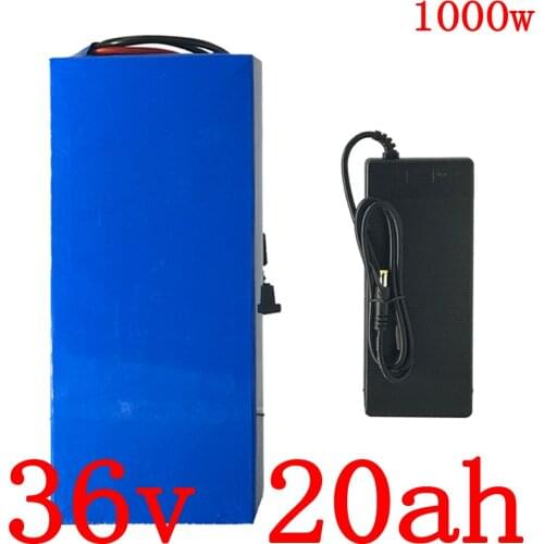 36V 10Ah 13AH 15AH 18AH 20AH Lithium Battery 36V 20AH Electric bike battery 500W 1000W 36V 20Ah Electric Scooter Ebike Battery