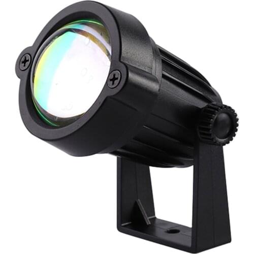 USB Sunset Projection Nightlights LED Breaking Dawn Coastline Beach Lamp Home Bedroom Wall Atmosphere Decoration Lighting Lamp