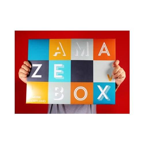 New Arrivals AmazeBox by Mark Shortland - Magic Trick,Mentalism Magic,Stage,Gimmick,Prophecy,Illusions,Magic Toys,Magician Toys
