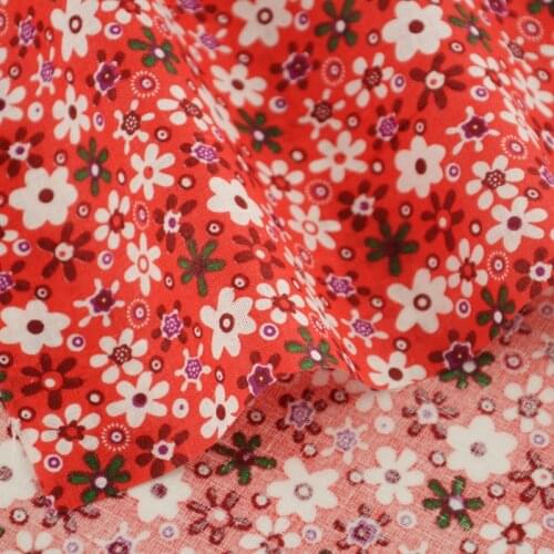 New Arrivals Lovely Flowers Designs Decoration 100% Cotton Plain Tissue Garment Scrapbooking Dolls Patchwork Home Textile Crafts