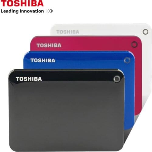 Original Toshiba Mobile HDD External Hard Drive Disk HD 2.5" USB 3.0 1TB 5400rpm 6Gb/s Hard Drive For Desktop Laptop PC