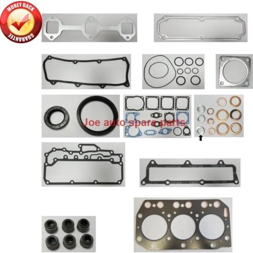 Engine Full gasket set kit for Yanmar engine : 3TN100E 3TN100