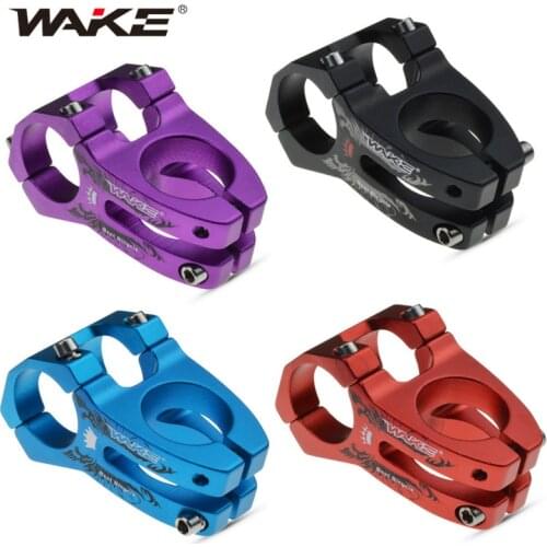 WAKE High-Strength CNC Aluminium Alloy Bicycle Stem Road Mountain MTB 31.8mm*45mm Cycling Bicycle Parts