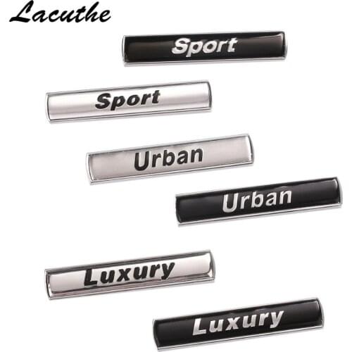 Luxury Urban Sport Refit Car Auto Fender Tailgate Emblem Badge Sticker for BMW E36/E30/E34/E39/E46/E60/E90/F10/F30
