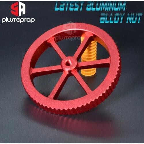 Super Big Aluminum Heat Bed Adjusting Nut M4 for DIY 3D Printers Platform Leveling 60mm Hotbed Turning Nut