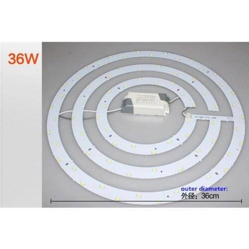 LED board Ceiling light Circular Ring Transformation light board Modified Energy-saving lamps LED 220V Ceiling light source SMD