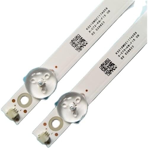 K20WDC1 A2 TV LED Array Bars For Panasonic TX-32ER250ZZ LED Backlight Strips Matrix LED Lamps Lens Bands 4708-K32WDC-A2113N01