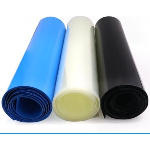 PVC Heat Shrink Tubing Width 300mm Diameter 191mm (for Batteries Wrap) -1/3/5 Meters