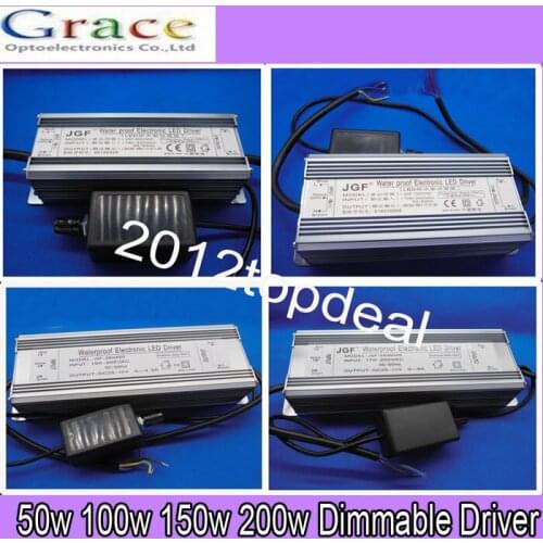 Waterproof Dimmer Diver 50W 100W 150W 200W High Power LED Driver Dimmable IP67