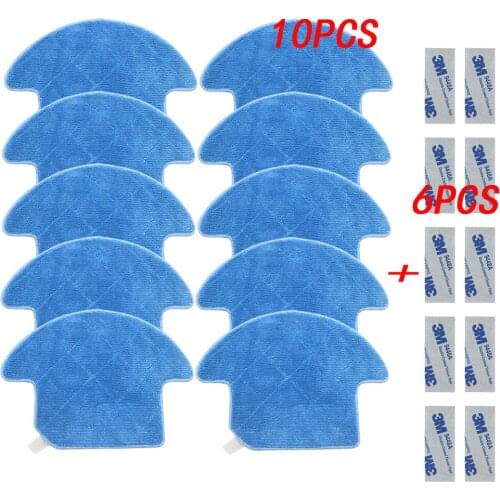 Replacement Mop Cloths for ILIFE V7S / V7S Pro Mop Cleaning Robot Vacuum Cleaner parts