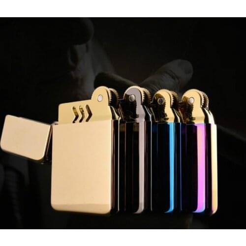 CHIEF multi-color smooth surface thin classic windproof portable grinding wheel kerosene lighter Hot style lighter