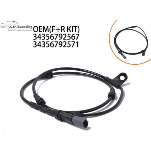 34356792567 34356792571 Front Rear Brake Pad Wear Sensor Kit For BMW E70 BMW