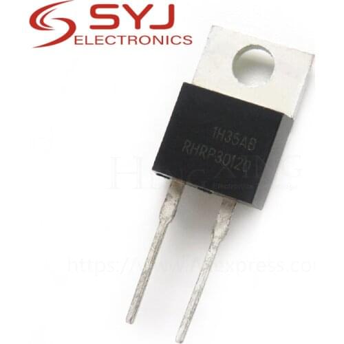 5pcs/lot RHRP30120 RHR30120 NEW and Original 30A 1200V Hyperfast Diode TO-220-2 In Stock