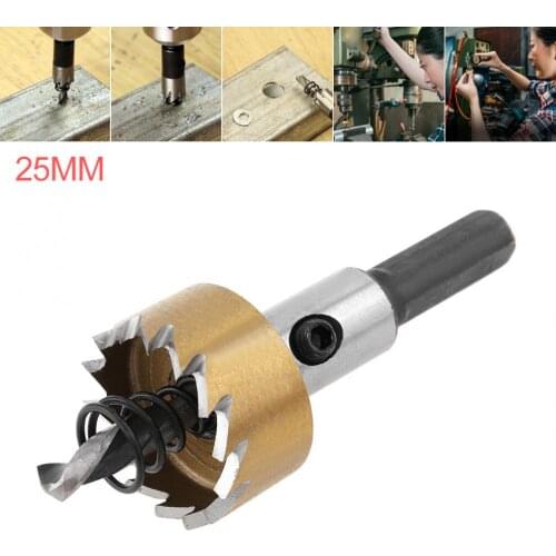 HSS Drill Bit Drilling Hole Cut Tool with 25mm for Installing Locks Door Knobs new