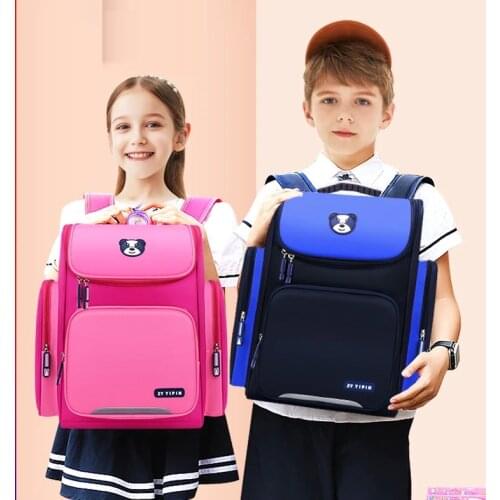 New Childrens primary school space schoolbag Boys Girls student Lightweight backpack waterproof