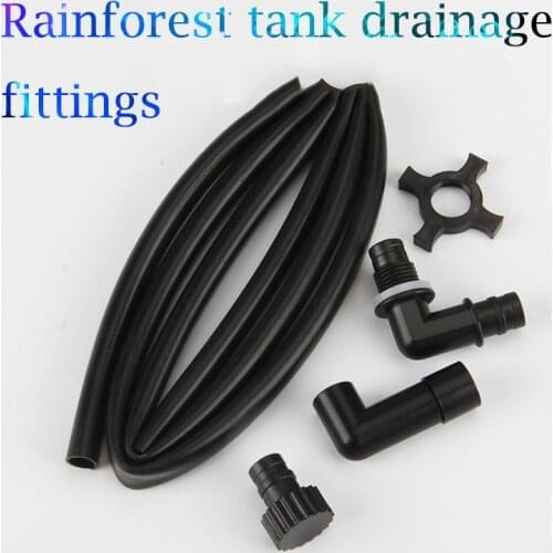 Ecological Cylinder Drainage Accessories Rain Forest Tank Aquarium Equipment Drainage Accessories